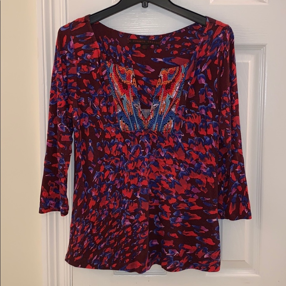Anthropologie A Common Thread blouse